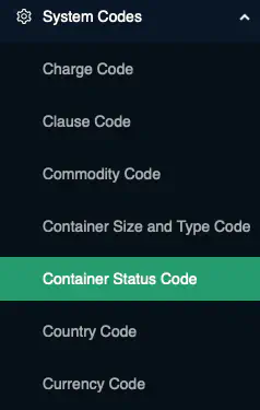 Container Status Code