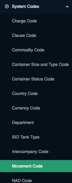 Movement Code