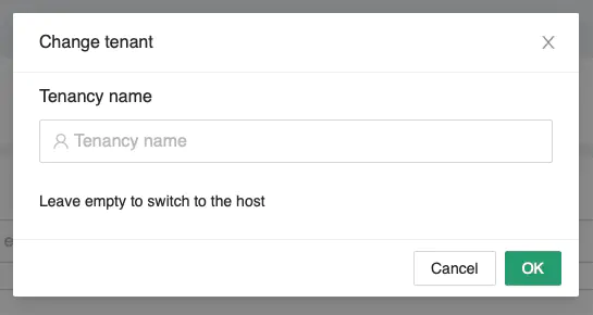 M-SHIP Tenant Screen